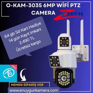 OKAM 3039 6MP WİFİ ÇİFT LENS PTZ KAMERA