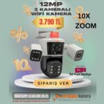 AVENİR AV-S312X 12 MP 3 LENSLİ 10X WİFİ KAMERA - Görsel 2